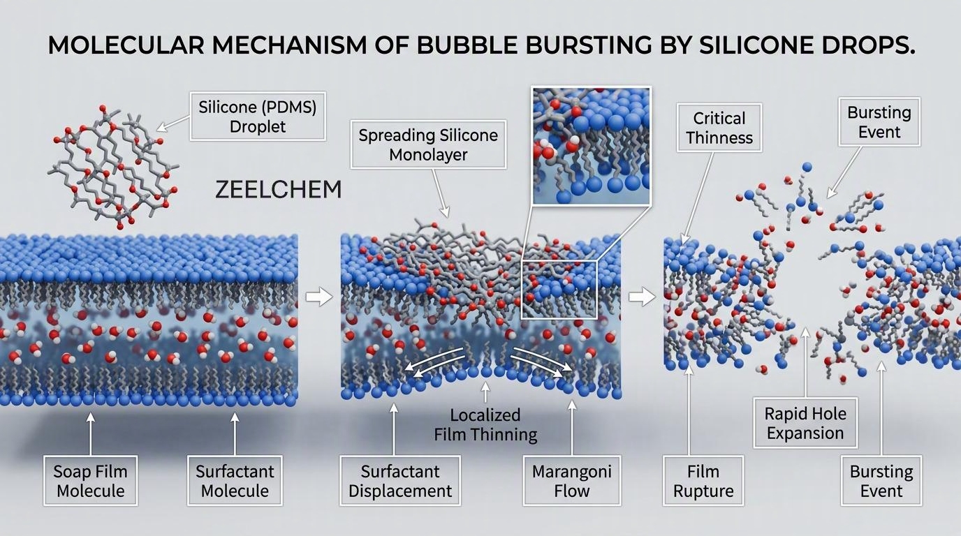 What is a silicone defoamer?